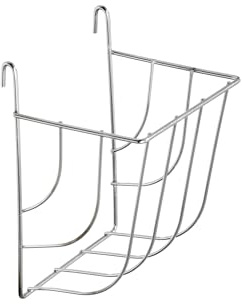 KARLIE K&F Soporte Metal Comida ROEDOR Hopper 13 X 12 X 19CM Cromado