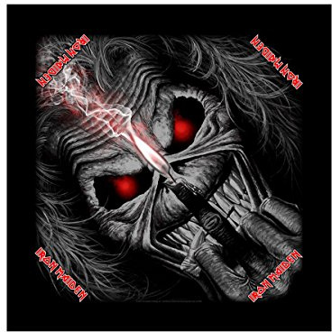 IRON MAIDEN EDDIE CANDLE FINGER Bandana