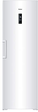 Haier H2F255WSAA Stand-Gefrierschrank/Nutzvolumen 262 L/Inverter Kompressor/No Frost/LED Innenbeleuchtung/Digitales Türdisplay/Weiß