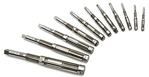 HBM 11-teiliges verstellbares Reibahlen-Set 12 mm T/M 35 mm