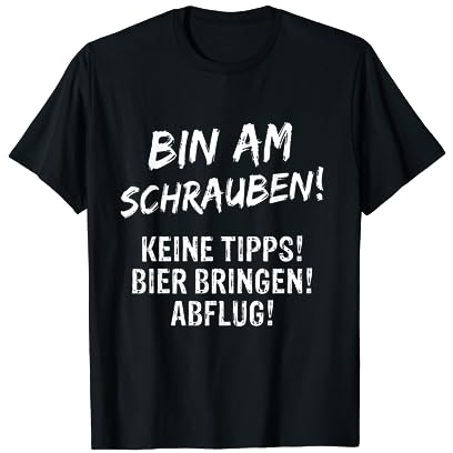 Bin am Schrauben - Tuning und Auto T-Shirt T-Shirt