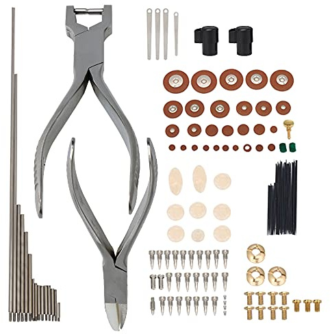BQLZR Saxophon-Endstecker & Tenorsaxophon-Reparaturset & Holzblasinstrumente Installationswerkzeug