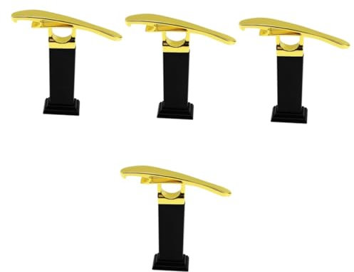 BESTonZON 4piezas Abrebotellas Manual De Vino y Cerveza Sacacorchos Portátil Para Cocina Fiesta y Picnic Diseño Compacto y Práctico Herramienta De Bar Decorativa