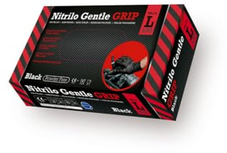 Rubberex - Guante de nitrilo (8,5 g, talla L, caja de 50 unidades)
