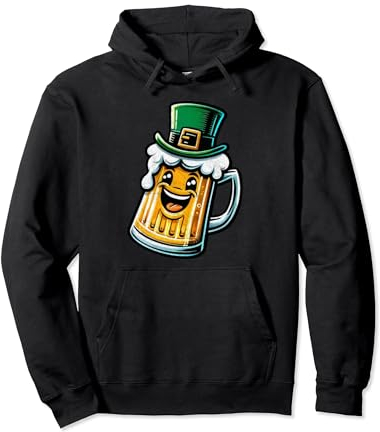 Chope à bière amusante pour la Saint-Patrick Sweat à Capuche