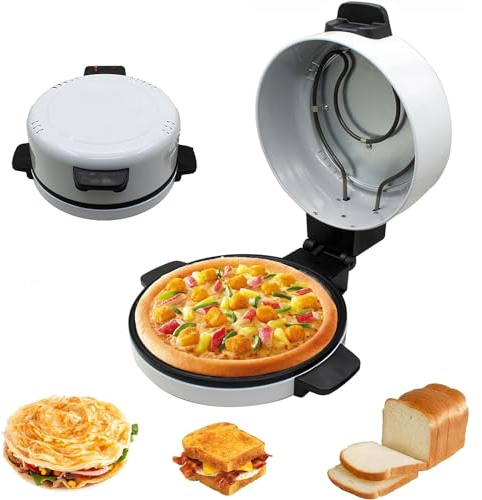 SONLED Electric Pizza Maker, 2000W Electric Pizza Oven, Indoor Portable Pizza Oven, Tabletop Pizza Oven, Crepe, Pancake and Omelette Maker, 220-240° automatic power off, for Restaurant Home use