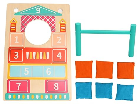 Hochwertiges Cornhole-Brett-Set aus Massivholz Für Unvergesslichen Outdoor-Spaß, Ideales Spiel Für Teenager, Erwachsene Und Familienfeiern