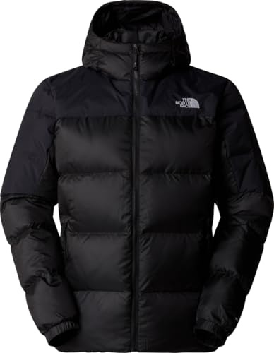 The North Face Diablo Hoodie Chaqueta de plumas para hombre Tnf Black Heather/Tnf Blk XL