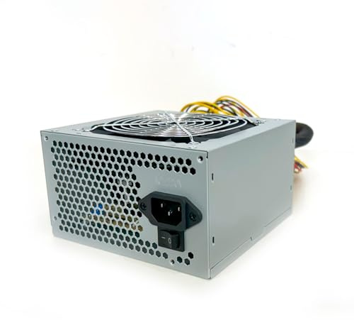Mach Power Alimentatore PC 800W Bulk con Ventola 12 cm – 24+8 Pin, PCI-E, 4×SATA, Silenzioso e Affidabile per Desktop e Gaming (IT-PSU800S) (800 Watt)