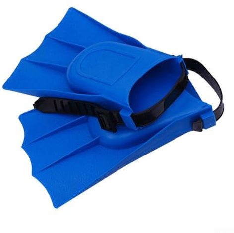 Professionelle Schwimmflossen für verbesserte Geschwindigkeit und Komfort, ideal für Tauchtraining und Tauchen (blau)
