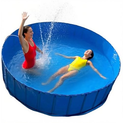 LZMZMQ Piscine Hors Sol/Cadre Piscine Grande Piscine Hors Sol De 80 100 120 150Cm De Profondeur, Piscines pour Adultes/Piscine De Détente pour Arrière-Cour(8x1M/50000L/13208GAL)