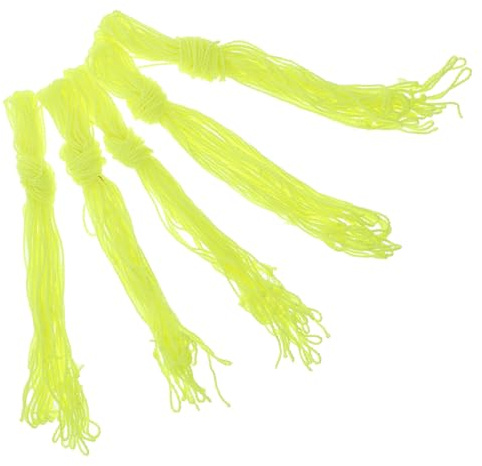 FOYTOKI 50 Stück Yo yo Schnüre Nylon Regenbogen Ersatzschnur für Yo yo Zubehör Outdoor Stabil und Kinderfreundlich für Anfänger und Profis