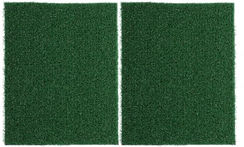 NOLITOY 2pcs Aquarium Artificial Grass Turf Mat 20x25cm for Fish Tank Reptile Terrarium, Simulated Aquatic, Turtle Tank Ramp and Decoration