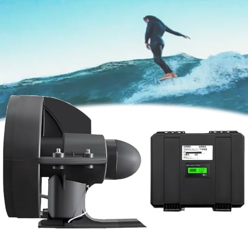 Generisch Surfbrett Triebmotor Unterwasser, Elektrischer Antrieb für Hydrofoil & Wasserski, Bürstenloser Motor mit Langer Lebensdauer, Einfache Installation, Leistungsstark Zuverlässig(D260)