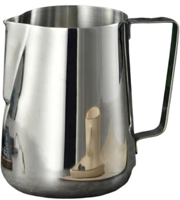 Milk Frothing Pitcher, Brocca for schiumare il latte in acciaio inossidabile Caffè espresso fumante Barista Latte Montalatte Tazza Cappuccino Brocca Crema for schiuma