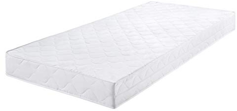 Badenia Trendline 7-Zonen-Tonnentaschenfederkernmatratze, Härtegrad 3, weiß, 90 x 200 cm, Öko-Tex zertifiziert, produziert nach deutschem Qualitätsstandard