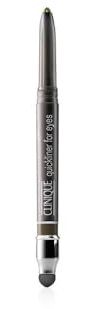 Clinique Quickliner For Eyes Eyeliner Pencil | Water Resistant, Smudge Resistant + Safe For Sensitive Eyes, True Khaki, 1 Count