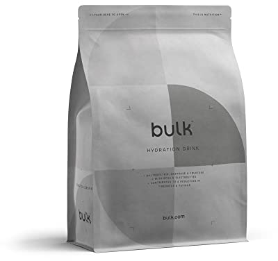 Bulk Sportdrink Pulver, Sportpulver, hoher Kohlenhydratgehalt, isotonisch, Elektrolyte, BCAAs, Isotonisches Sportgetränk, Waldbeere, 500 g
