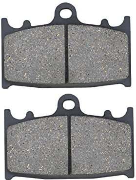 AHL Motocicleta Pastillas de Freno Delantero para Kawasaki ZZR 600 ZX 600 D1-D3 E1-E13 E6F 1990-2007 (Semi metal)