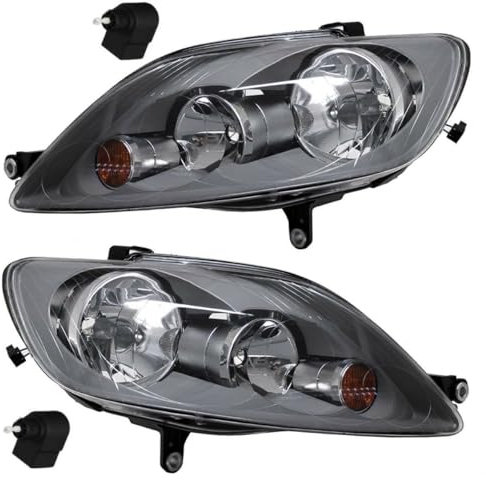 DM Autoteile 30514 Scheinwerfer Set H7/H7 + STELLMOTOR + OSRAM kompatibel für VW Golf 5 PLUS 05-09