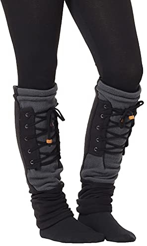PUREWONDER Damen Stulpen Beinstulpen Fleece Beinwärmer Modell Nr. 29