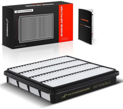 A-Premium Engine Air Filter Compatible with Lexus LX570 & Toyota Land Cruiser, Sequoia, Tundra, 2008-2021, Replace# 17801-38030