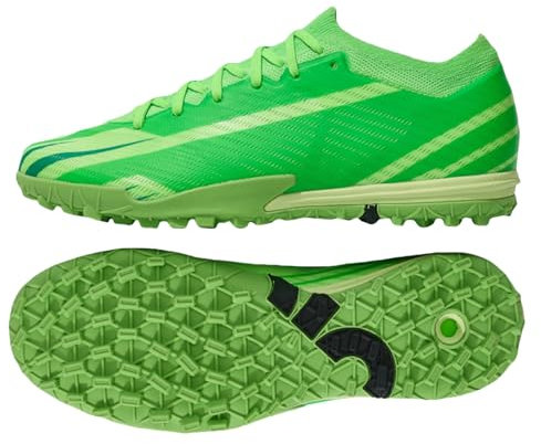 TVQI（15 NOLOGO TF Football Boots Mens ，Boys ，Womens ，Girls Football Boots Firm Ground Football Shoes Astro Turf Football Boots (Green, Big Kid, Men, 7.5, Numeric, UK Footwear Size System, Medium)