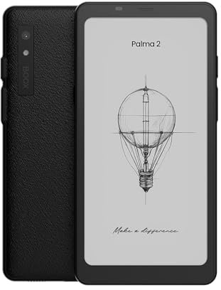 BOOX Palma 2 Mobile ePaper eBook Reader Fingerprint Recognition Smart Button Dual Microphones (Black)