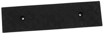 PartyKindom Rubber Threshold Ramp 3cm High Entry Ramp Mat for Sweeping Robots and Wheelchair Door Transitioning Cushion for Indoor Outdoor Use