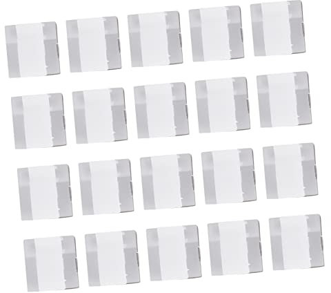 MERRYHAPY 100stücke Kabel-clips Mini Selbstklebend Licht-clips Haken Für Dekoration Für Auto Metall Kunststoff Porzellan