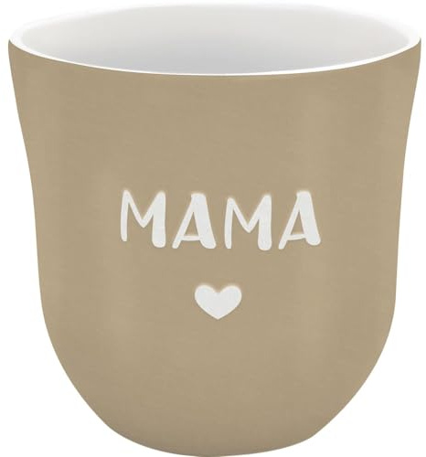 Sheepworld Mugg med Garvur Mama | Kaffekopp, höjd 9,8 cm, diameter 9,3 cm, volym 40 cl, stengods | presentförpackning, födelsedag, påsk, jul | 74830