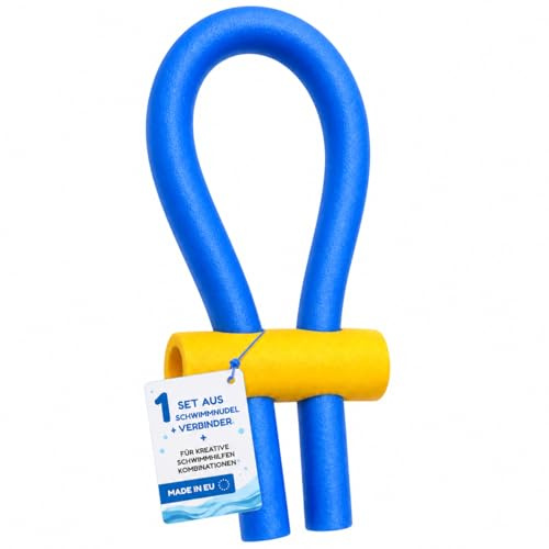 Schwimmnudel Set 160 cm – Poolnudel & Schwimmhilfe für Kinder und Erwachsene – Verschiedene Mengen mit optionalen Verbindern – Ideal für Pool, Schwimmunterricht