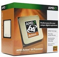 AMD Athlon 64 3500+ Socket AM2 - Procesador (AMD Athlon 64, 2,2 GHz, Socket G34, 90 nm, 2000 MHz, 0,512 MB)