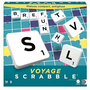 Juegos Mattel Scrabble Voyage Français