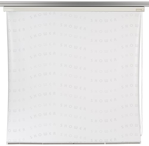 ECO-DuR 4024879003074 Kassetten Duschrollo 134 cm weiß - Shower weiß
