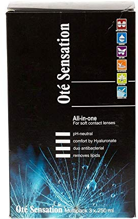 Ote (Ote) Sensation All-in-One - Soft Lens Solution Multipack 3 x250ml