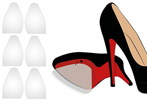 MadameFou ProtectMyHeels – sulskydd 3-pack – transparent folie skyddar skorna från skador