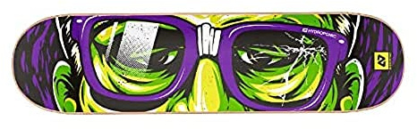 Centrano Hydroponic Skateboard Deck Rectangular Purple 8.5