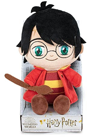 Harry Potter, Peluche 27 cm - Harry Potter Quidditch, Peluche, Peluche du Personnage du Film, Jouet pour Enfants dès 0 an, HRR11