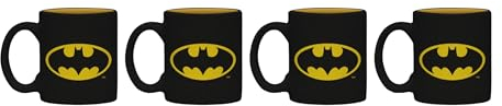 ABYSTYLE - DC COMICS Set 4 espresso mugs Batman Iconique