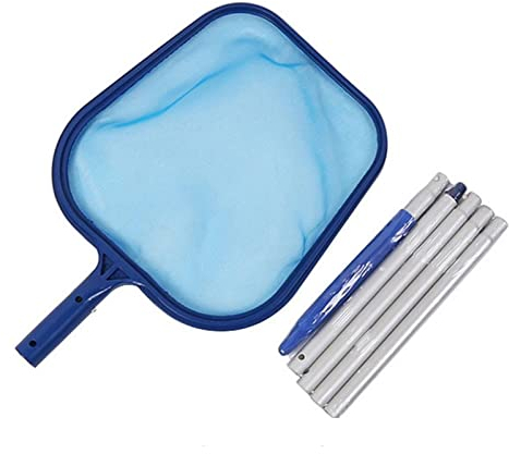 Tragbares Pool-VakuumTragbares Pool-Reinigungsset Schwimmbad-Zubehör Wasser-Vakuum-Spray-Wartungsreiniger-Werkzeuge mit Saugkopf-Skimmer-Netz Hand-Pool-Reiniger (Color : 1pc Skimme