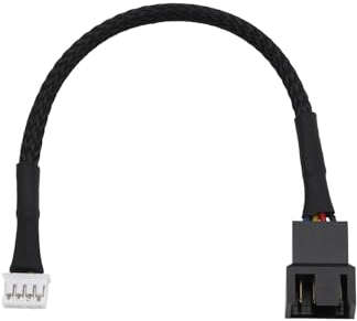 Create idea 3 adattatori PWM a 4 poli cavo adattatore 15 cm 4 pin splitter micro spina per schede grafiche VGA, ventola di raffreddamento PWM, prolunga PWM
