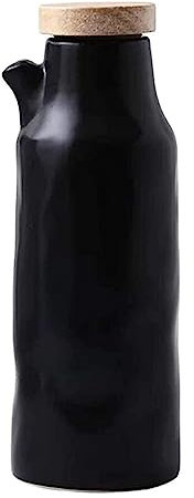 KJHTRED Distributeur d'huile et de vinaigre Distributeur d'huile, Huilier et Vinaigrier, Distributeur d'huile et de vinaigre en céramique Home Essentials Récipient à vinaigre