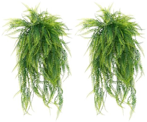 ABCDipper Plantas Artificiales de Interior, Plantas Colgantes Falsas, decoración del hogar, Guirnalda de Hiedra Colgante Falsa para Pared