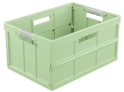 Keeeper Benno Eco Line Professionell hopfällbar låda med mjuka handtag, 45 l
