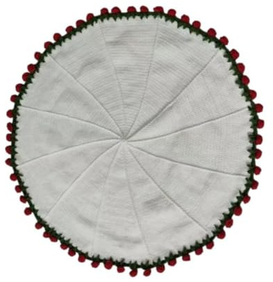 predolo Kit de Ganchillo para Manta de Flores, Juego de Tejido Artesanal, Regalo para Principiantes, Versátil, para Tejer a Mano, Kit de Inicio de Ganchillo D, Rosa Roja Blanca, tal como se describe