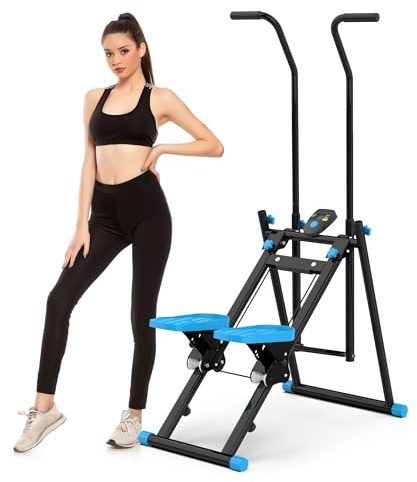 Stepper de Fitness, Machine Verticale d'exercice cardiovasculaire de Marche sur escalier pour des séances d'entraînement Corps Entier