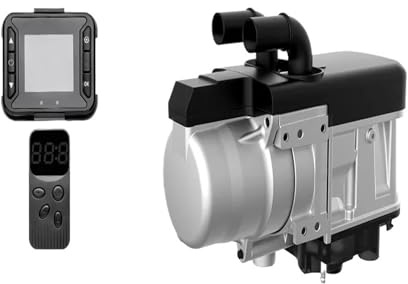 Bilkylvattenpump Diesel Bensin Parkeringsvärmare 5KW 12V Vattenvärmare VVS Med LCD-kontroll Liknande För Websato För Eberspacher Vattentilläggspump