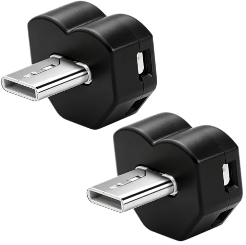 WDKXCN Luce Usb Auto, 2 Pcs 8 Colori Rgb Type-C Mini Luci Interne Auto Led Usb C con impostazione modalità, Illuminazione Interna per Auto, Laptop, Camera da Letto e Campeggio
