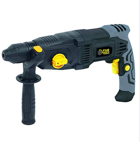 Fartools Marteau perforateur SDS 1050W 3,5J, 4 fonctions, vitesse 1050tr/min, percussion 5000cps/min, poignée auxiliaire, mallette